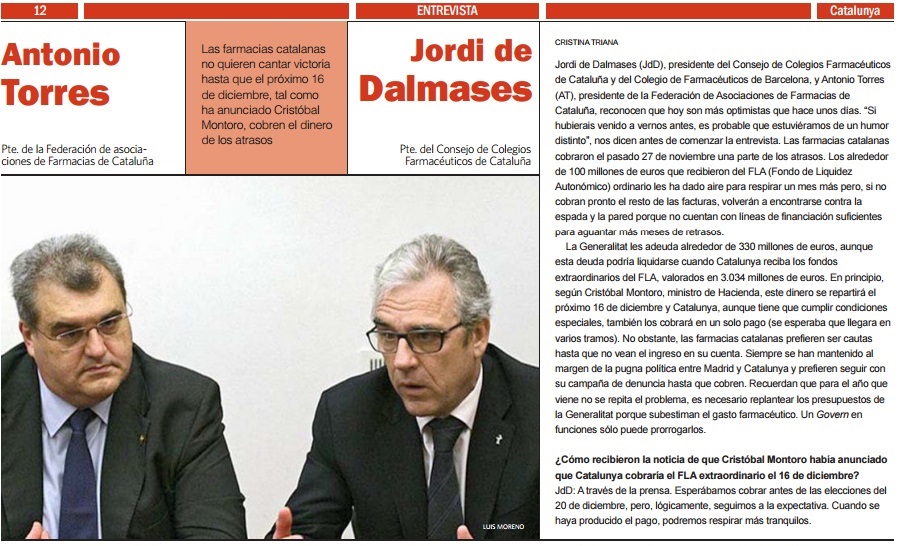 Impagaments- Entrevista JDALMASES El Economista