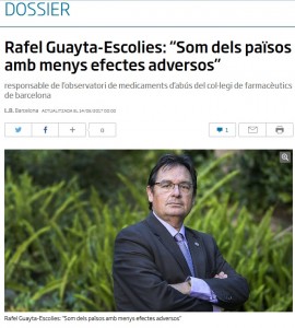 Entrevista de l'ARA a Rafael Guayta-Escolies