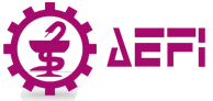 Logo Asociación Española de Farmacéuticos de la Indústria. 