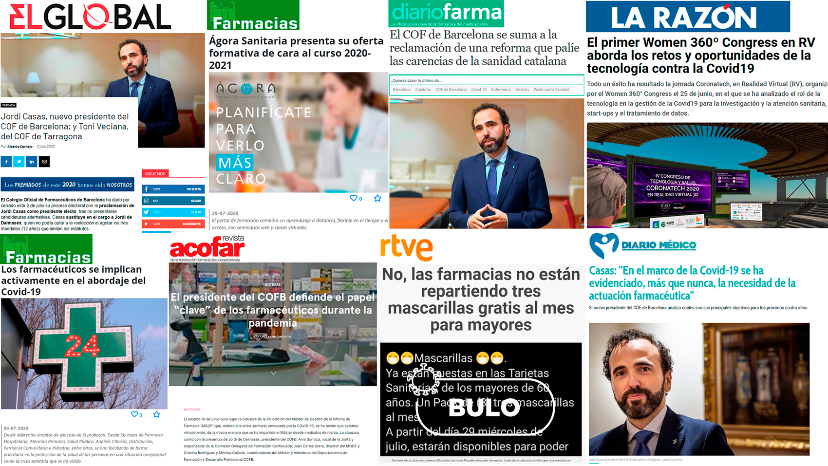 Juliol La Nova Junta De Govern Del Cofb El Paper Dels Farmac Utics