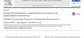 Publicat un article sobre el paper de les farmàcies comunitàries en el control de les malalties respiratòries