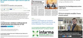 Infarma Barcelona i la farmàcia assistencial, temes destacats als mitjans de comunicació al desembre