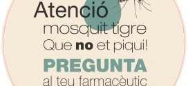 Campanya de prevenció contra el mosquit tigre a les farmàcies del Baix Llobregat