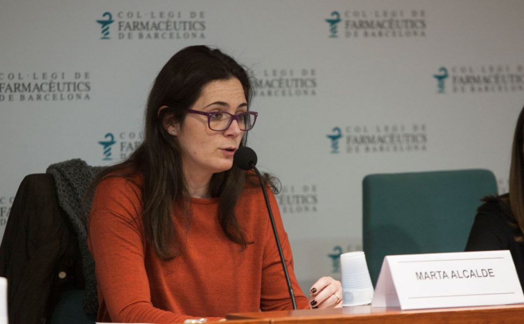Marta Alcalde, vocal de Dermofarmàcia i Productes Sanitaris del COFB.