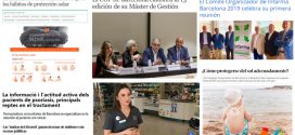 Juny: Campanya Atenció Pell, Infarma Barcelona 2019 i l’oferta formativa del Col·legi, temes destacats als mitjans