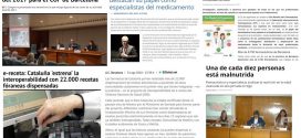 Agost i setembre: Memòria del COFB, monogràfic sobre farmàcia i Dia Mundial del Farmacèutic, temes destacats als mitjans