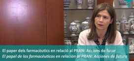 María Jesús Lamas, directora de l’AEMPS: “Treballarem amb els farmacèutics per augmentar la seva capacitació en la lluita contra les resistències als antibiòtics” (Vídeo entrevista)