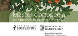 Màster d’Ortopèdia per a farmacèutics (edició 2019-2020): Preinscripcions obertes fins al 30 de juny