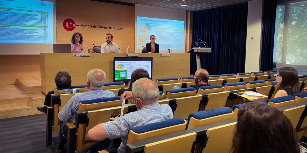 La Cambra de Comerç de Sabadell va ser un dels marcs on es va celebrar una de les reunions d'actualitat de la Junta de Govern.